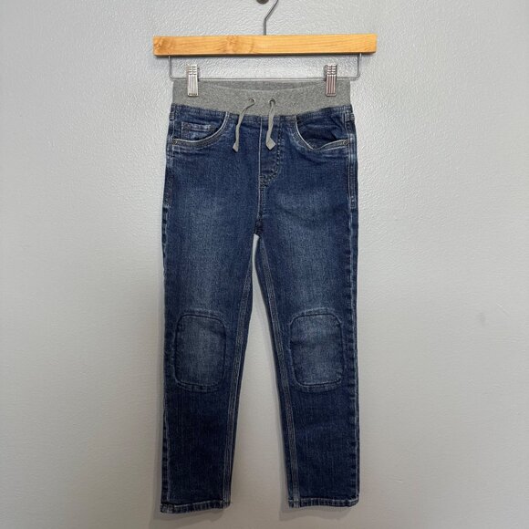 HANNA ANDERSSON slim fit pull on denim pants size 8 - Picture 1 of 5